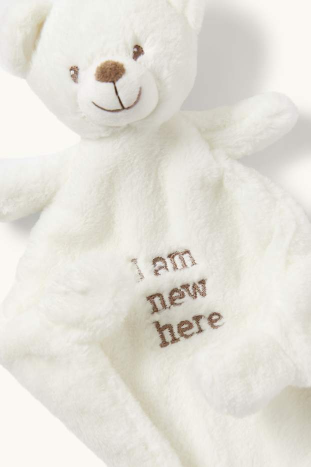 Unisex - Ursuleți - jucărie de pluș bebeluși - alb-crem