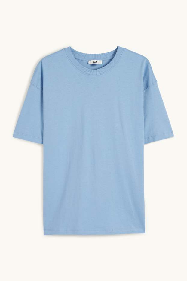Femmes - T-shirt - bleu