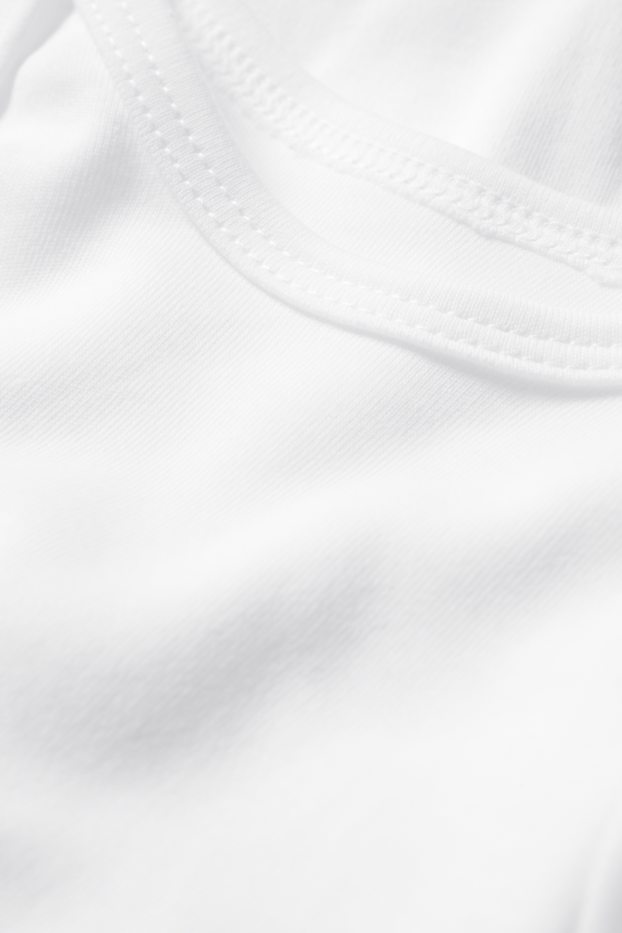 Unisex - Paquet de 10 - bodi per a nadó - blanc trencat