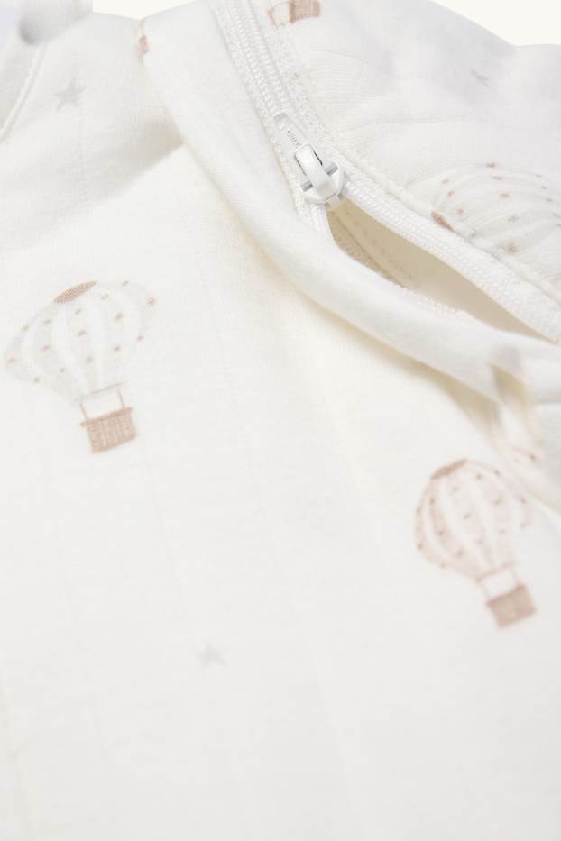 Unisex - Hot air balloon - baby sleeping bag - 0-4 months - cremewhite
