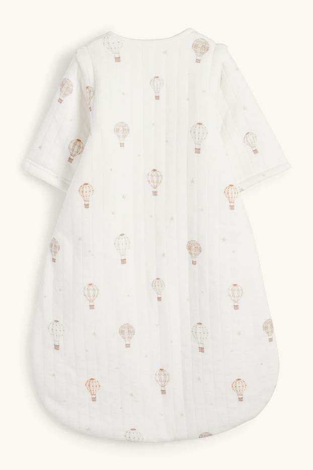 Unisex - Hot air balloon - baby sleeping bag - 0-4 months - cremewhite