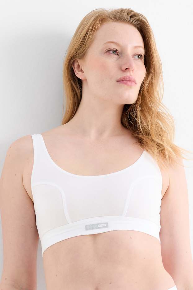 Femmes - Brassière - LYCRA® - blanc