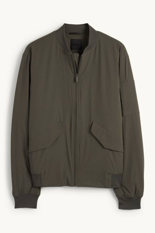 Uomo - Giacca bomber - kaki