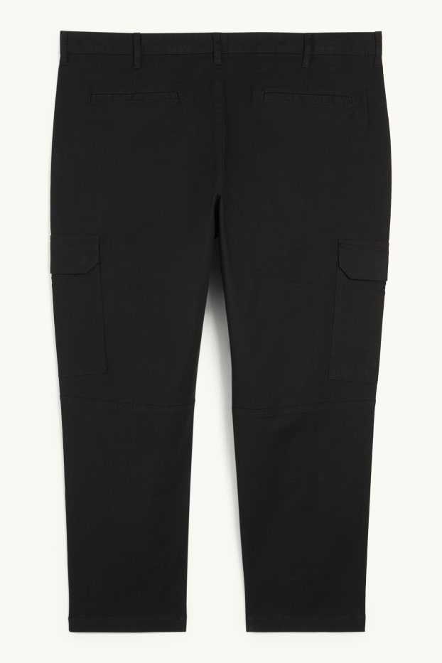 Hommes - Pantalon cargo - noir