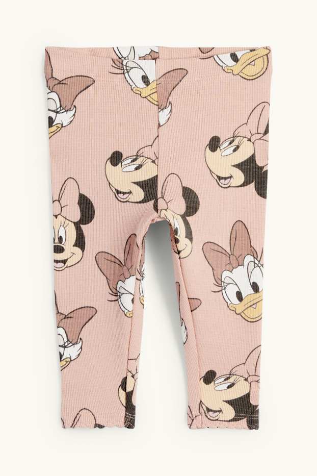 Baby Girls - Disney - baby outfit - 2 piece - textured - rose