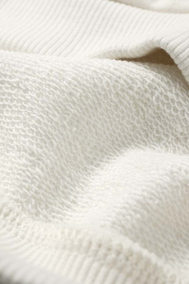 Nena - Llaç - conjunt - dessuadora i pantalons de lligacues scrunchie - 2 peces - blanc trencat