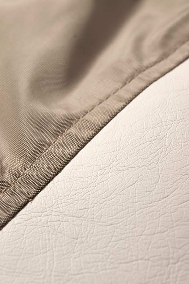 Copii - Băieți - Jachetă tip college, cu glugă - bej