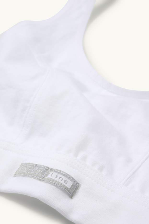 Femmes - Brassière - LYCRA® - blanc