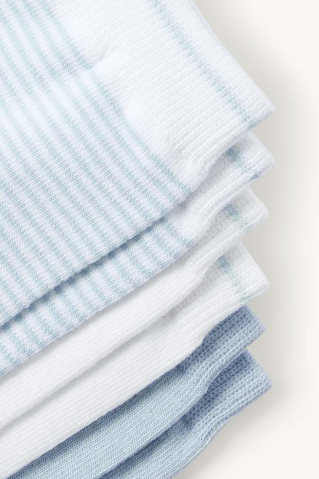Donna - Confezione da 3 - calze - azzurro