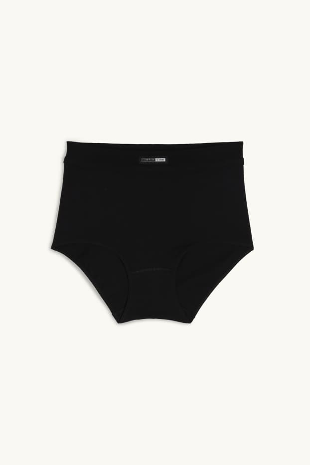 Dámské - Kalhotky hipster - LYCRA® - černá