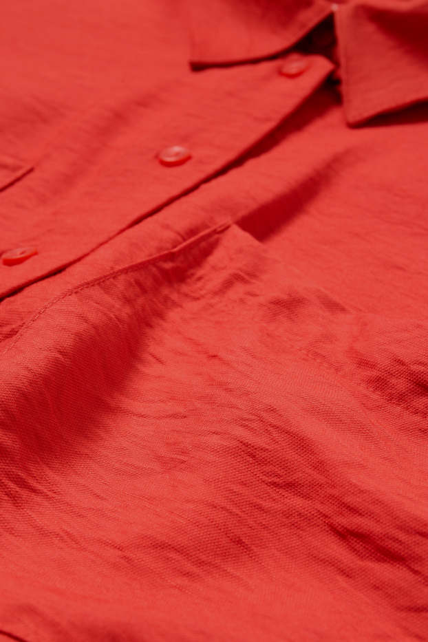 Damen - Bluse - rot