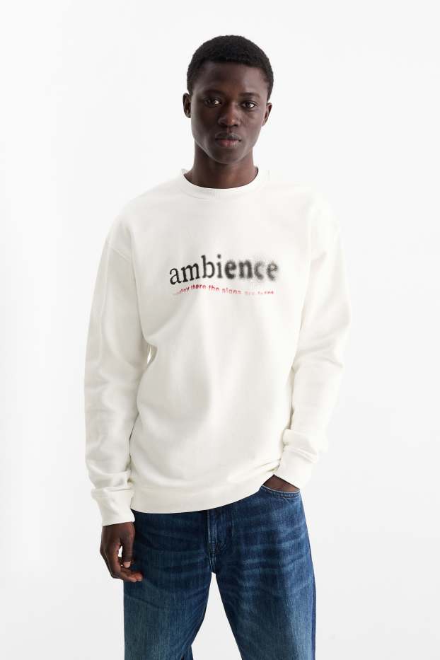 Hommes - Sweat - blanc