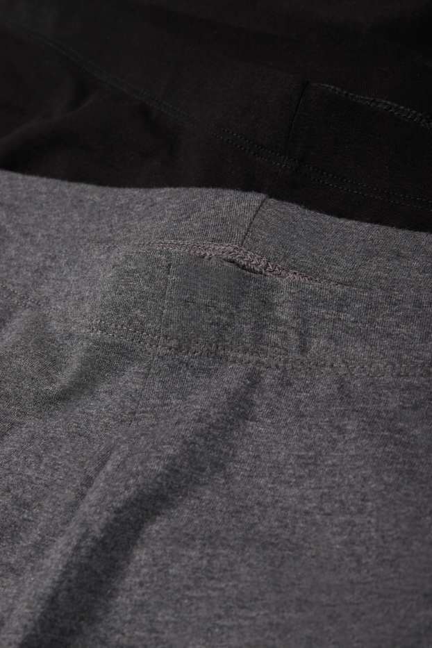 Dona - Paquet de 2 bàsics - leggings  - gris fosc