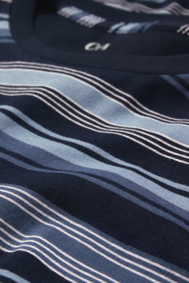 Home - Pijama - blau fosc