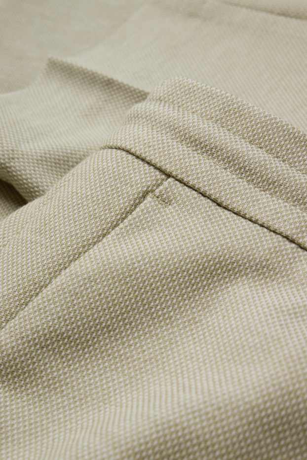 Bărbați - Pantaloni modulari - slim fit - structurați - bej