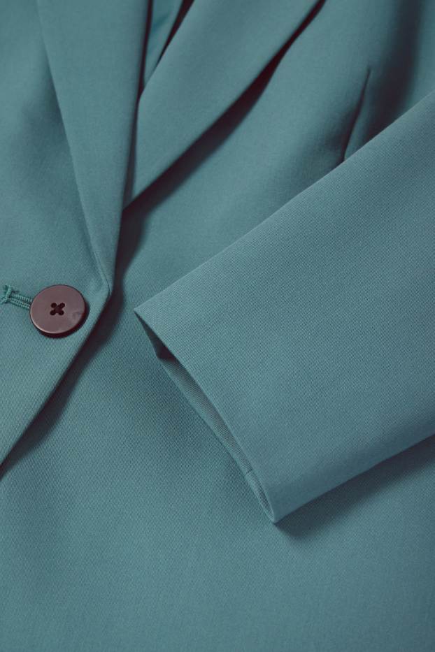 Women - Business blazer - fitted - green