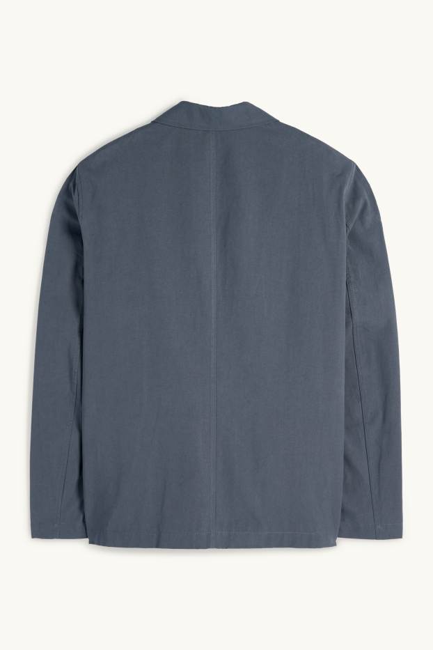 Home - Americana combinable - oversized - blau fosc