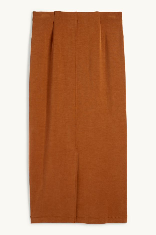 Femmes - Jupe crayon - marron