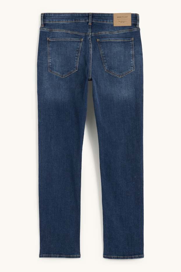 Bărbați - Slim jeans - LYCRA® - denim-albastru