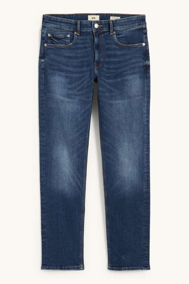 Bărbați - Slim jeans - LYCRA® - denim-albastru