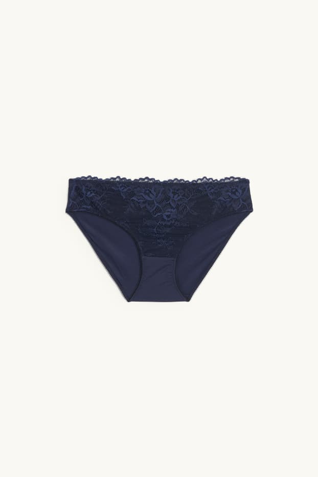 Women - Knickers - dark blue