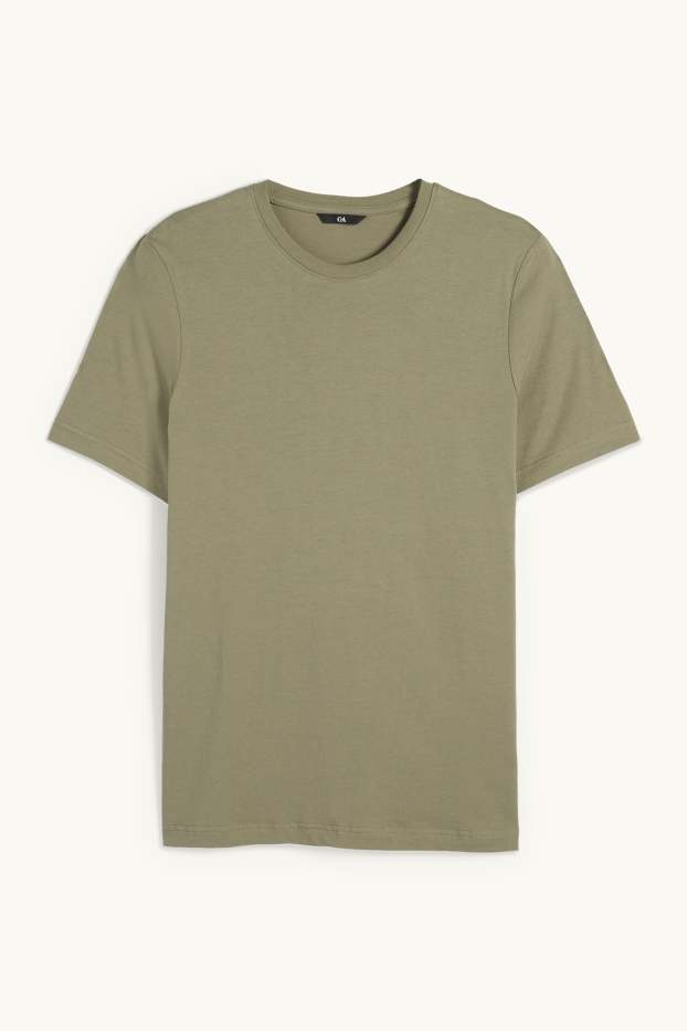 Herren - T-Shirt - Regular Fit - grün