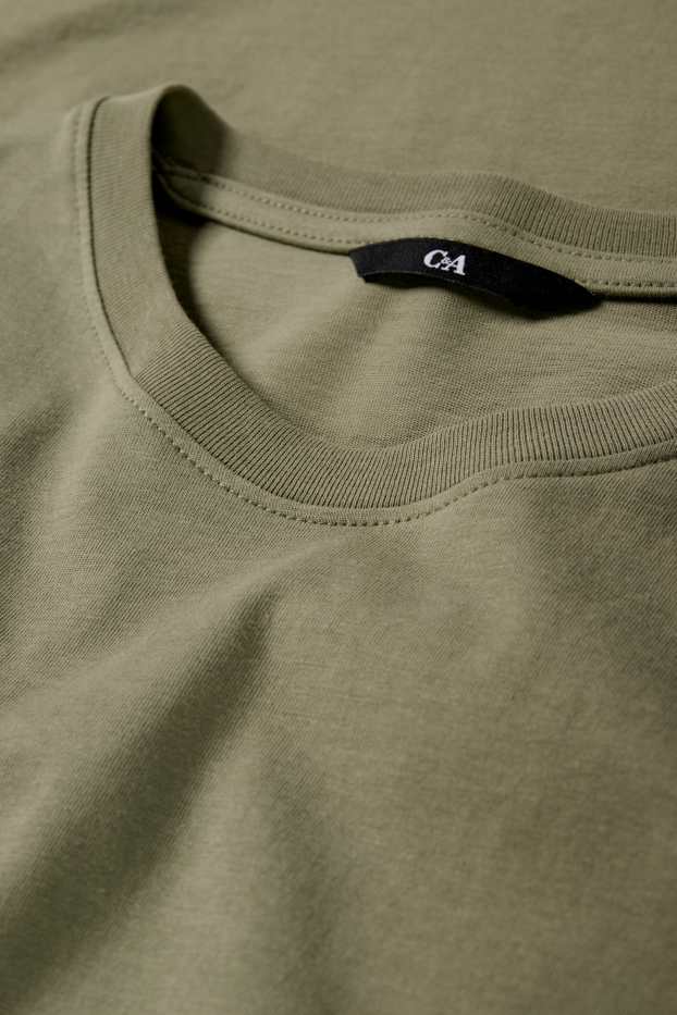 Herren - T-Shirt - Regular Fit - grün