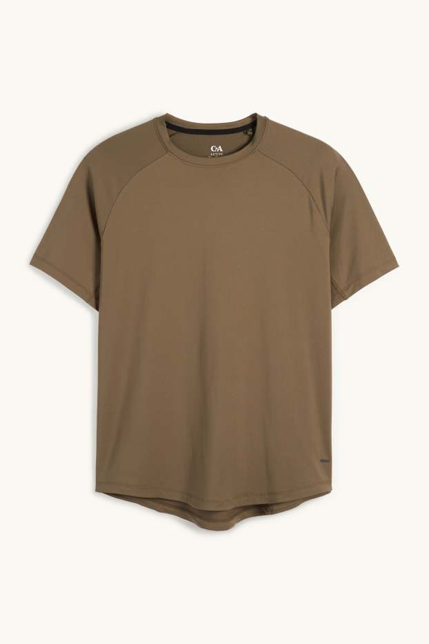 Herren - Funktions-Shirt - Regular Fit - 4 Way Stretch - dunkelgrün