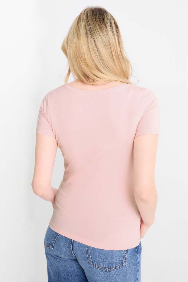 Donna - T-shirt - slim fit - rosa