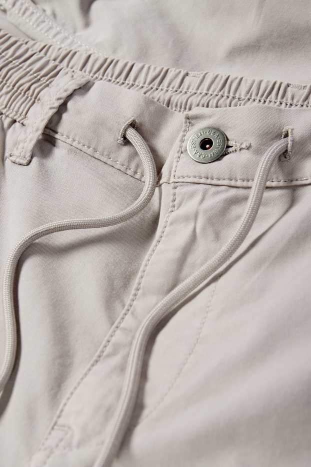 Hommes - Pantalon cargo - gris