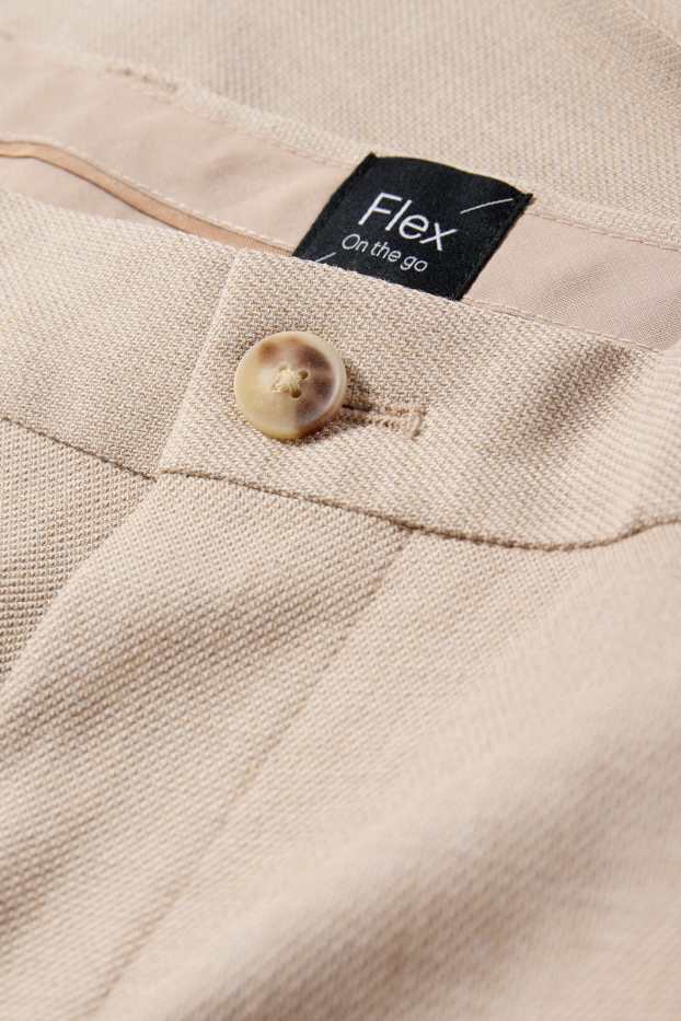 Heren - Broek uit het combi-systeem - slim fit - fFlex - beige