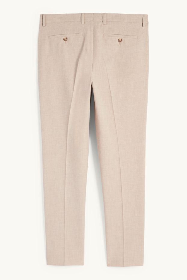 Heren - Broek uit het combi-systeem - slim fit - fFlex - beige