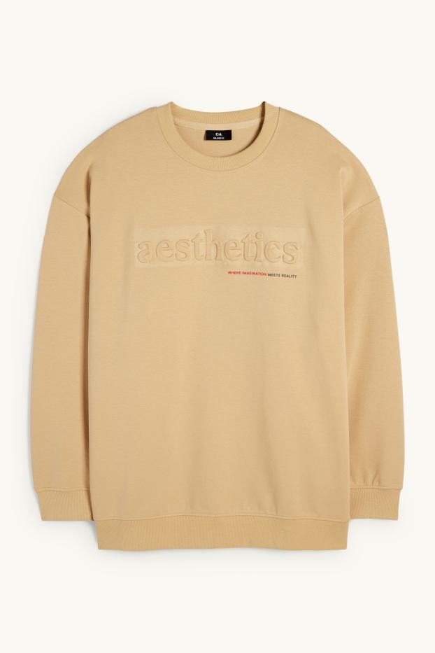 Hommes - Sweat - beige