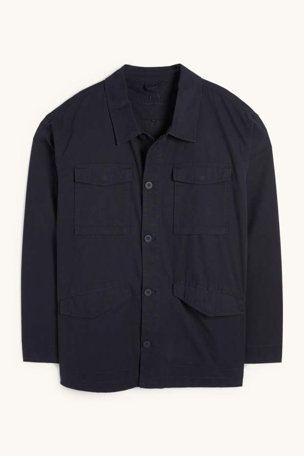 Hommes - Veste - bleu foncé