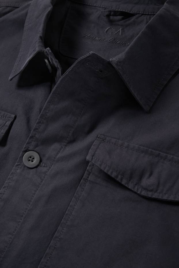 Hommes - Veste - bleu foncé