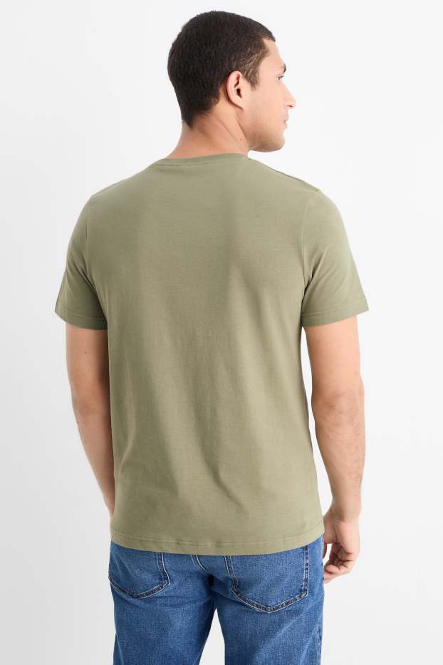 Herren - T-Shirt - Regular Fit - grün