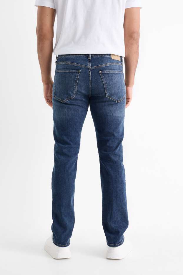 Bărbați - Slim jeans - LYCRA® - denim-albastru
