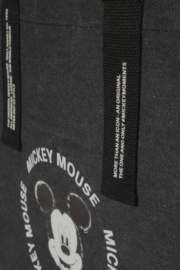 Donna - Shopper grande - Topolino - nero