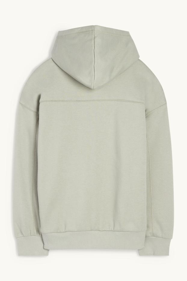 Kinderen: meisjes - Hoodie - mintgroen
