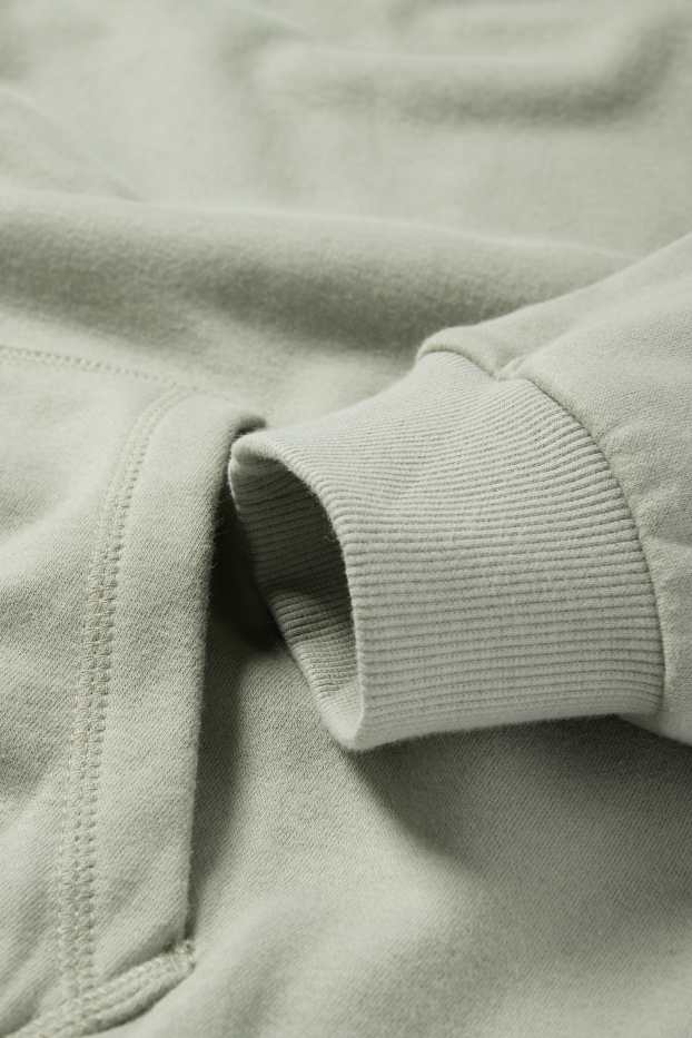 Kinderen: meisjes - Hoodie - mintgroen