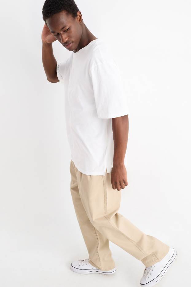 Herren - Chino - Relaxed Fit - beige