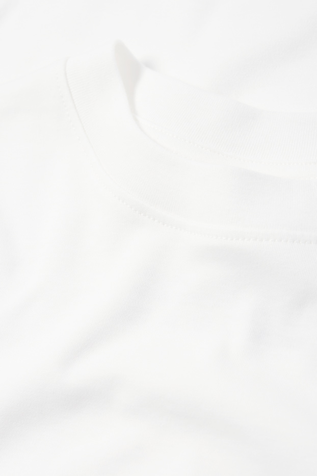 Femmes - T-shirt - slim fit - blanc
