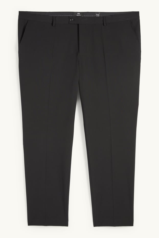 Herren - Baukasten-Hose - Regular Fit - Flex - LYCRA® - schwarz