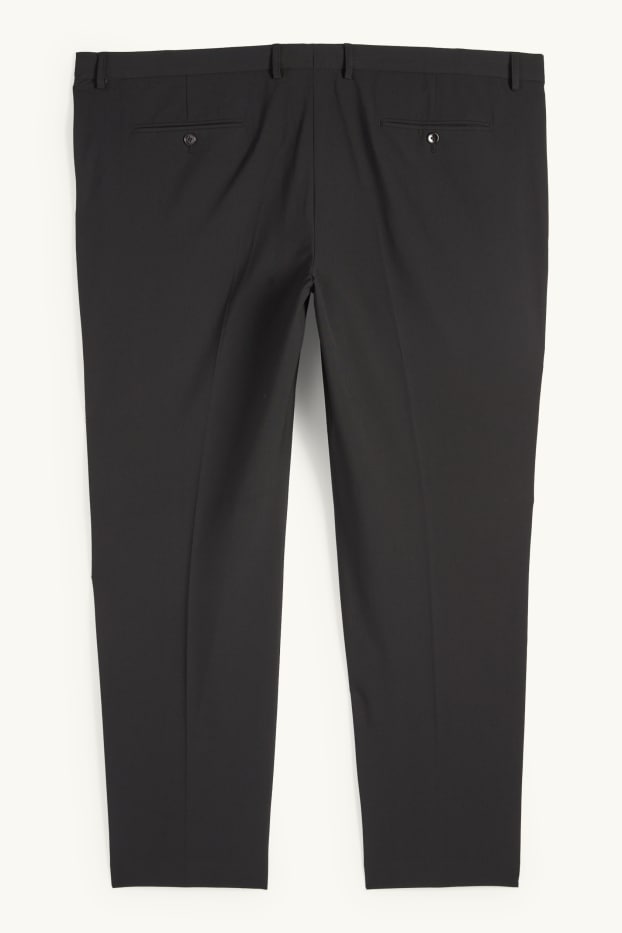 Herren - Baukasten-Hose - Regular Fit - Flex - LYCRA® - schwarz