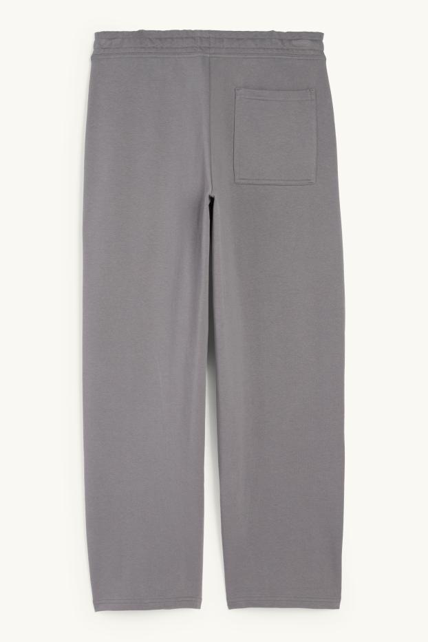 Heren - Joggingbroek - donkergrijs