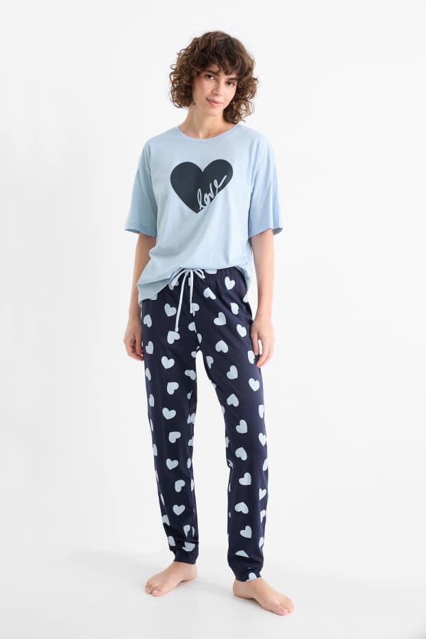 Kobiety - Piżama - jasnoniebieski