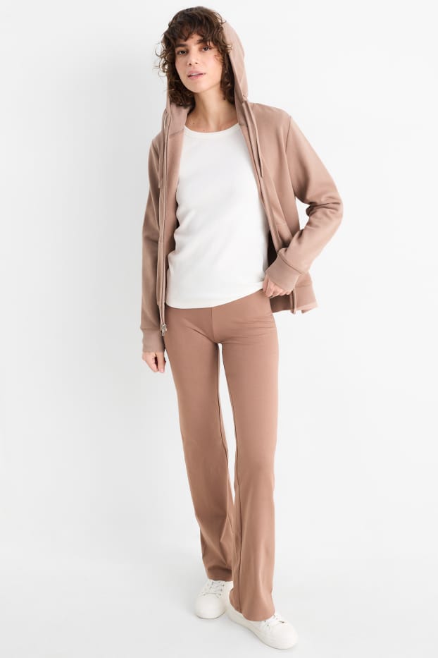 Donna - Leggings svasati - marrone chiaro