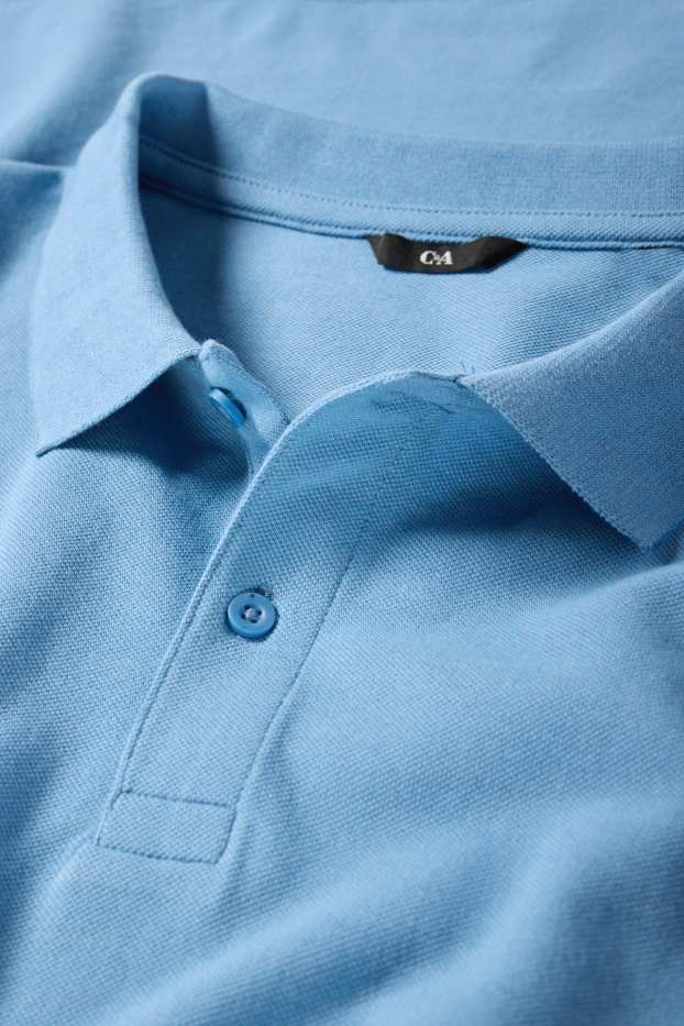 Bărbați - Tricou polo - albastru
