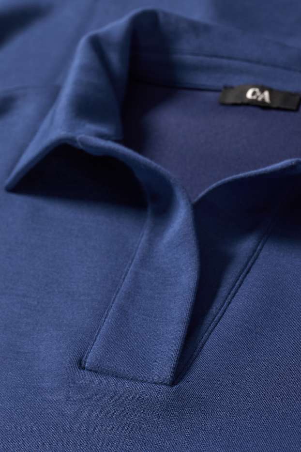 Kobiety - Bluza typu basic - ciemnoniebieski