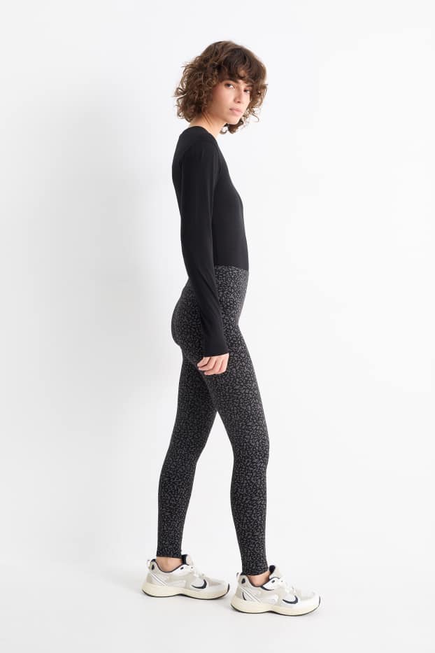 Dámské - Multipack 2 ks - legíny  - černá